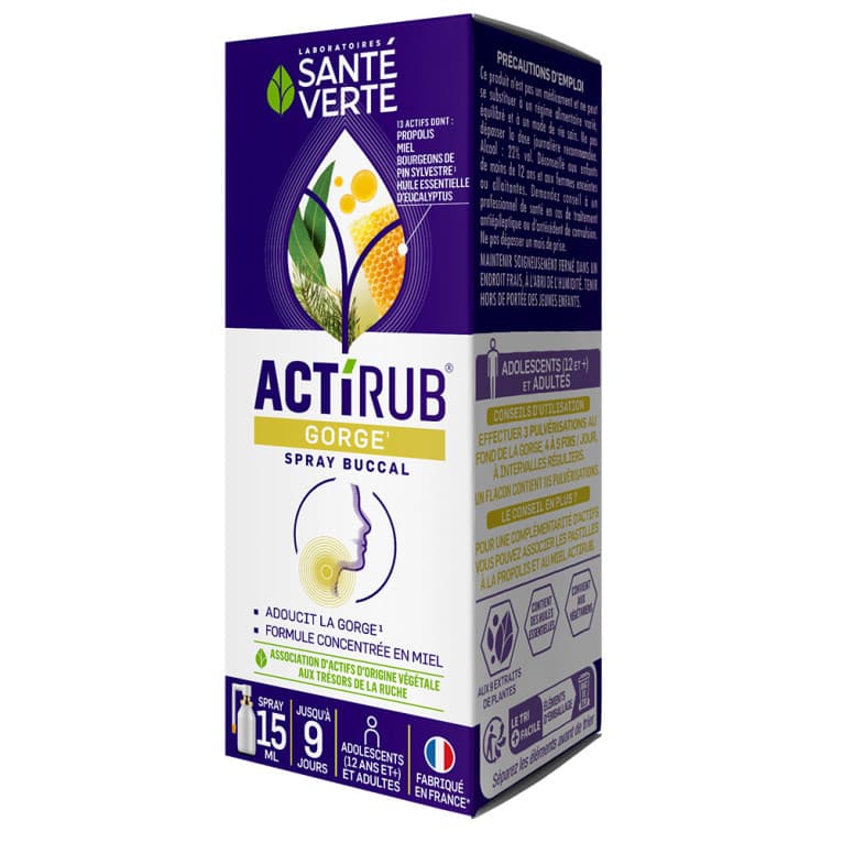 ACTIRUB SPRAY BUCC FL/15ML