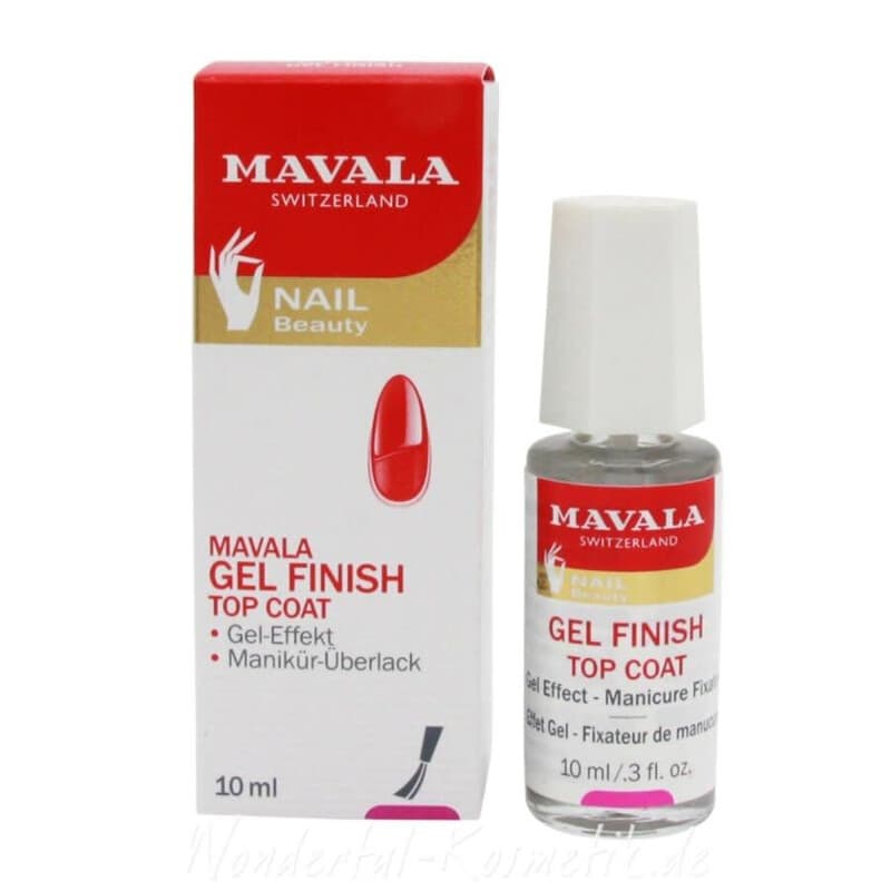 Mavala MAVALA V ONG TOP COAT GEL FINISH FL/10ML