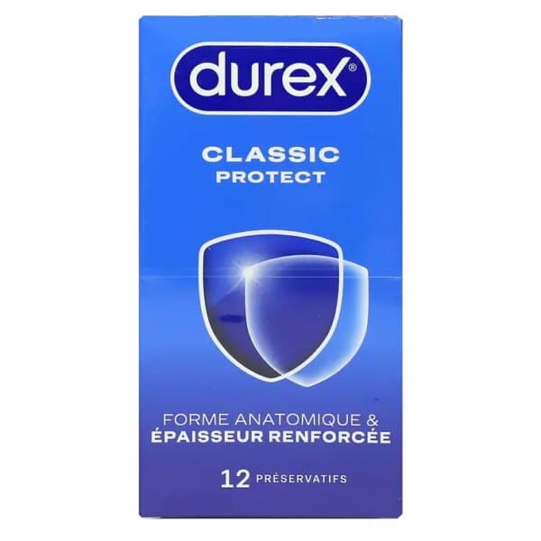 DUREX CLASS PROT PRESERV AV RES B/12