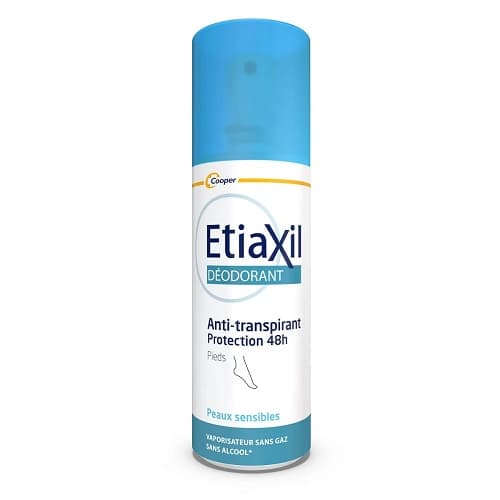 Cooper_Réseau Soin ETIAXIL PIEDS DEOD 48H VAPO/100ML