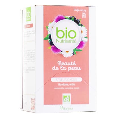 Havea Pharma NUTRISANTE INFUS BIO TIS BEAUTE PEAU 20SACH