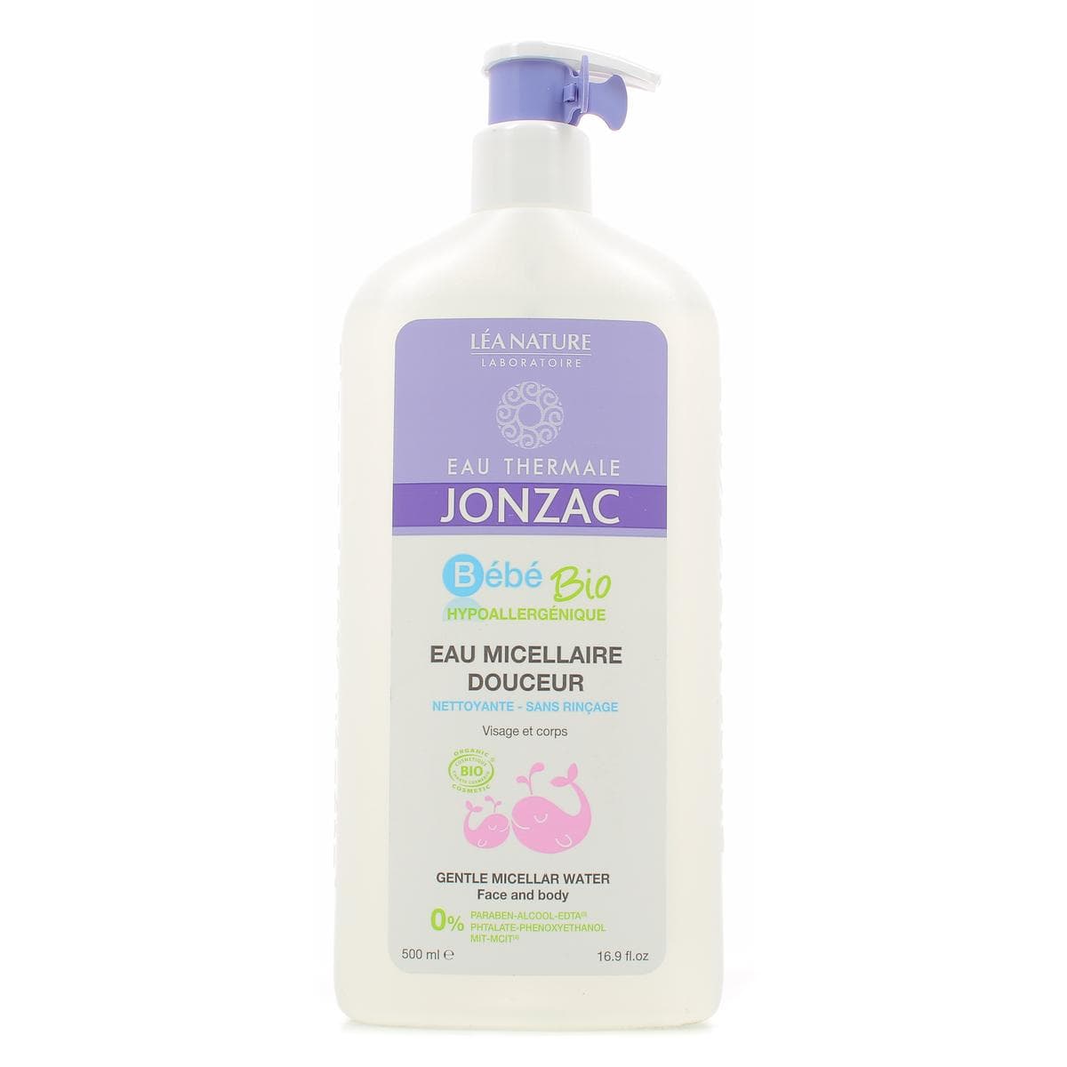 EAU THERM JONZAC BB EAU MICELLAIRE DOUC 500ML