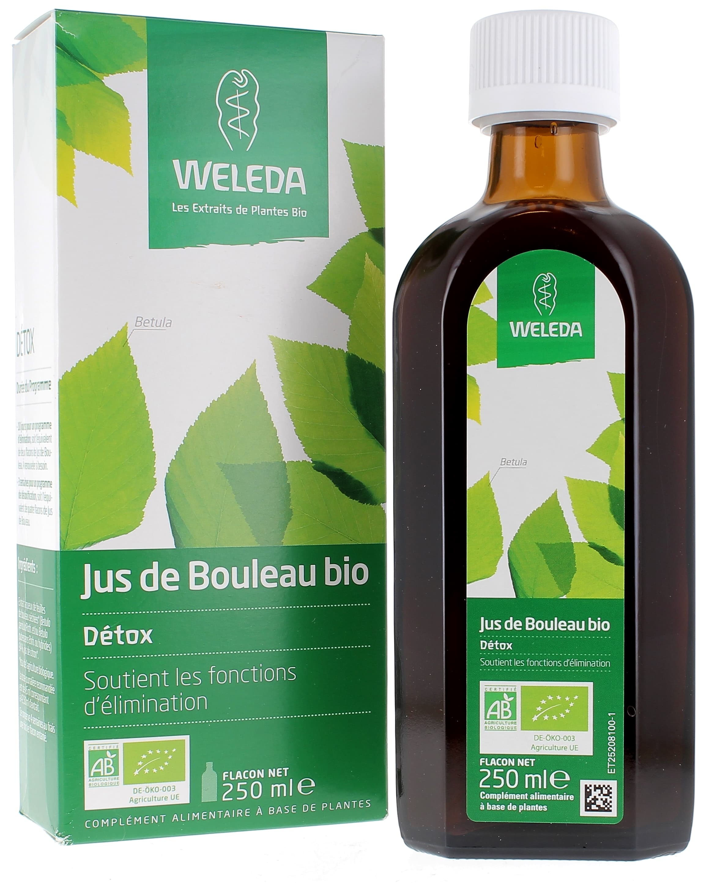 WELEDA BOULEAU BIO JUS FL/250ML