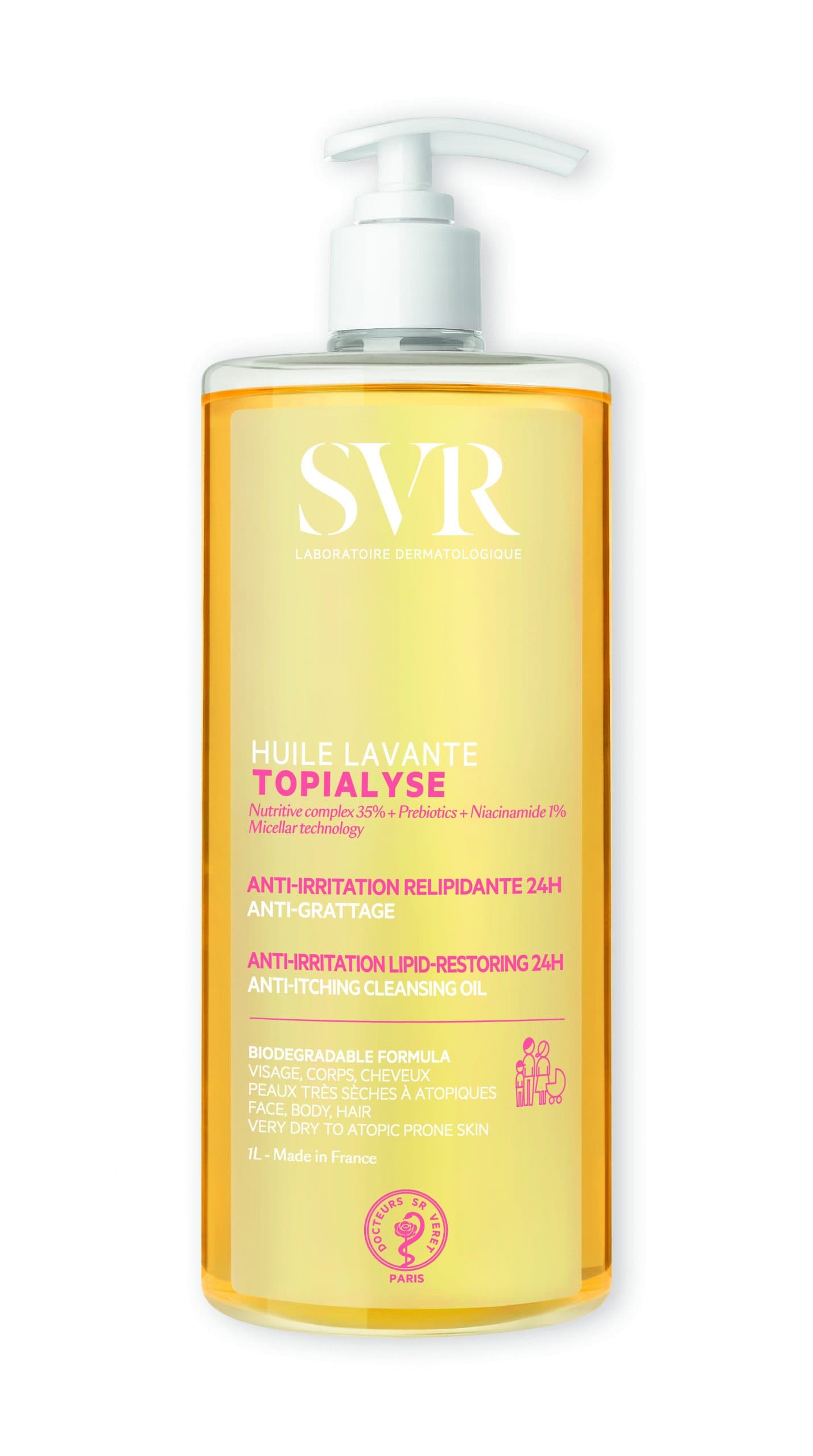 SVR TOPIALYSE HLE LAV MICELLAIRE FL PPE/1L