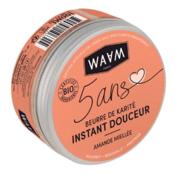 WAAM BEURRE KARITE AMANDE MIELLÉE 100ML