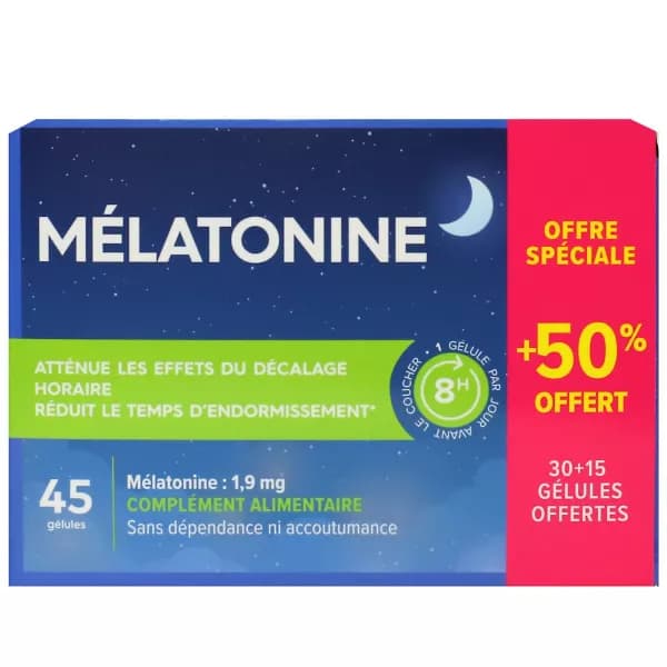 MELATONINE 45GELULES PHARMABEST