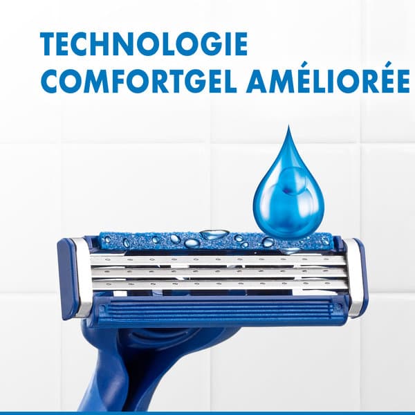GILLETTE SENSOR 3 COMFORT RASOIR BLISTER/3