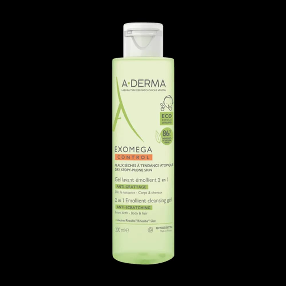 A-Derma ADERMA EXOMEGA CONTROL GEL EMOLL 2EN1 200ML