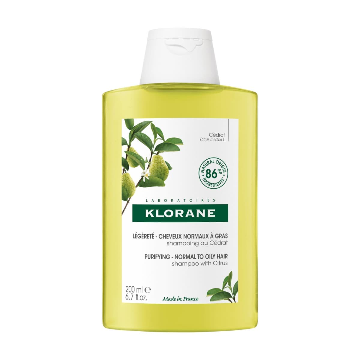 Klorane KLORANE CAPILL SHAMP CEDRAT FL/200ML