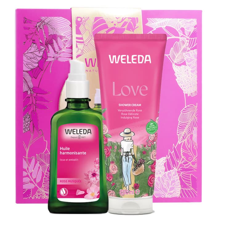 Inconnu WELEDA COFFRET ROSE CORPS 2025