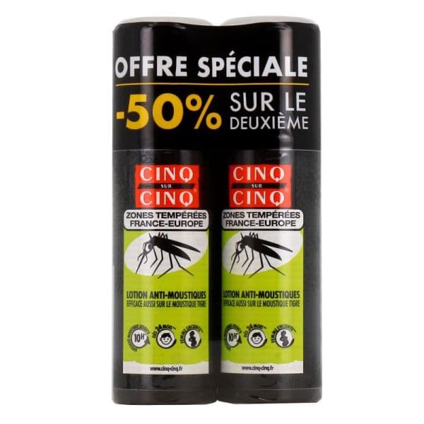 CINQ SUR CINQ ZON TEMPEREES LOT MOUST 2/100ML