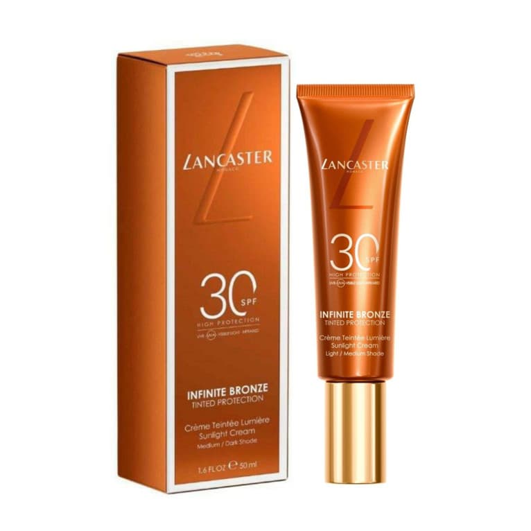 LANCASTER INFINITE BRONZE VISAGE TEINTEE SPF30 50M