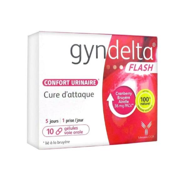 GYNDELTA FLASH GEL B/10