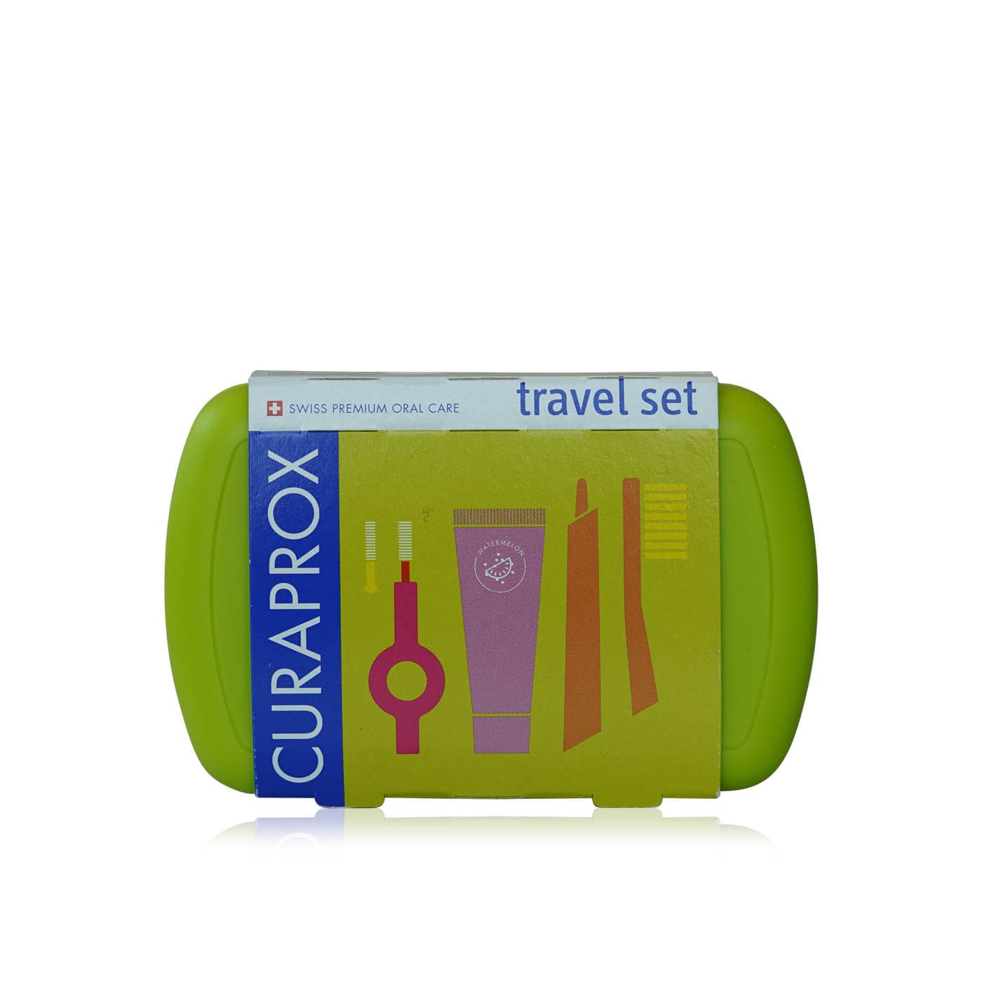 CURAPROX TRAVEL SET GREEN