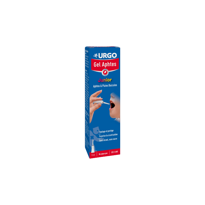URGO GEL APHTES JUNIOR T/12ML
