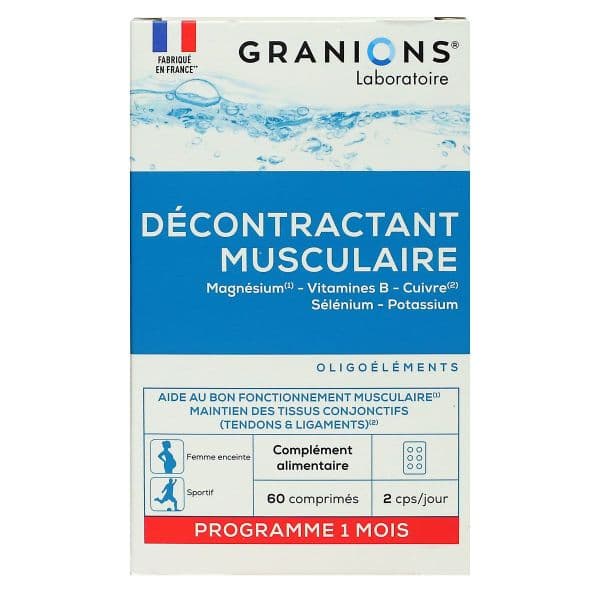 Ea Pharma Equilibre Attitude GRANIONS DECONTR MUSC CPR B/60