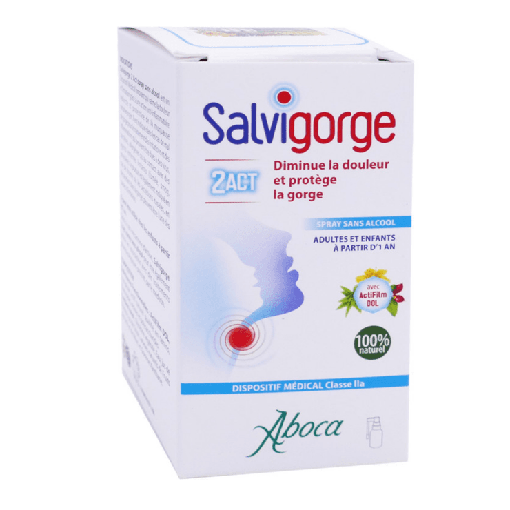 SALVIGORGE 2ACT SPRAY SS ALC FL/30ML