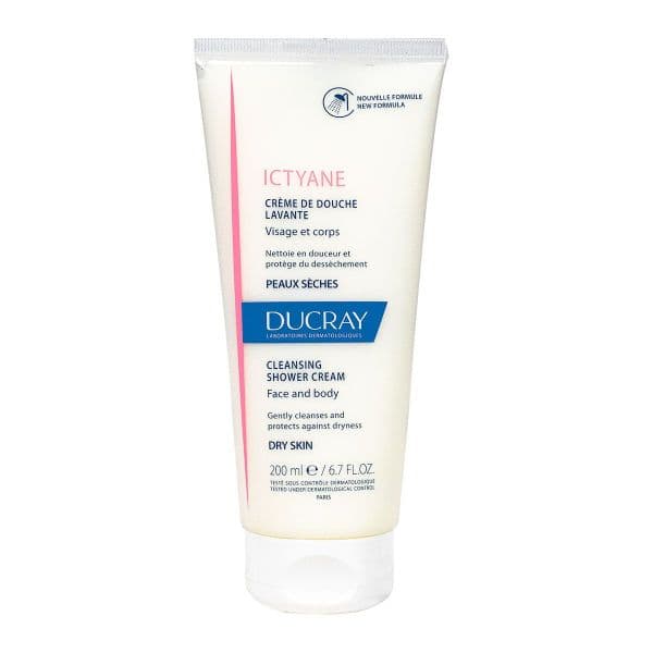 Ducray ICTYANE CR DCHE LAV T/200ML