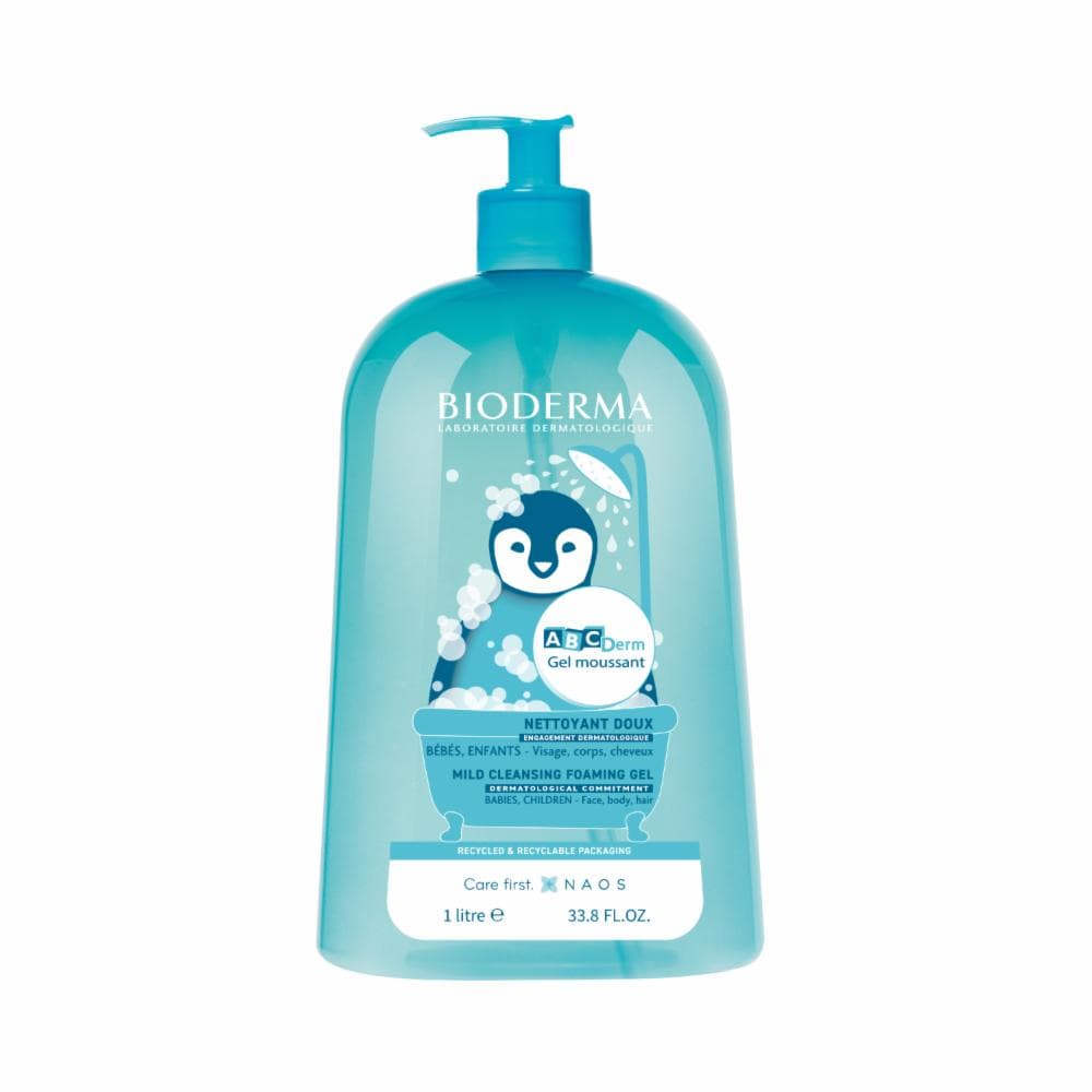 Naos Bioderma ABCDERM MOUSSANT GEL NETTOY DX BB FL PPE/1L