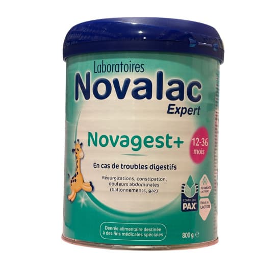 NOVALAC EXPERT NOVAGEST+ 12-36M LAIT PDR 800G