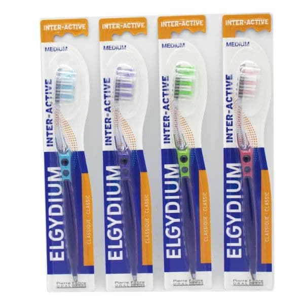 Pierre Fabre Oral Care ELGYDIUM INTER-ACTIVE BR DENTS MEDIUM