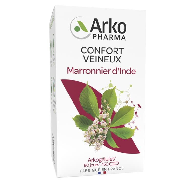 Arkopharma ARKOGELULES MARRONNIER D'INDE BIO GEL FL/150