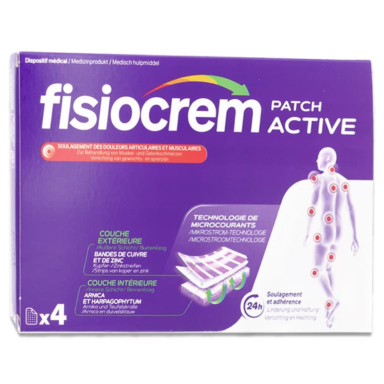 FISIOCREM ACTIVE PATCH B/4