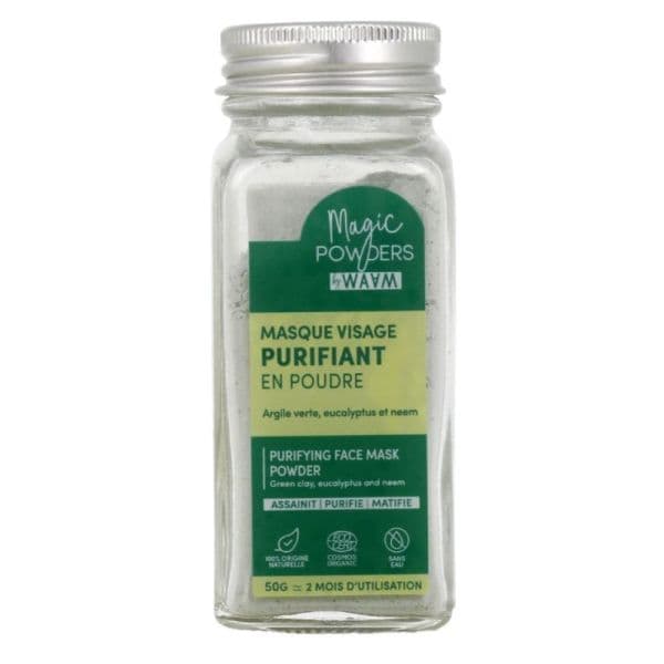 WAAM MASQUE VISAGE PURIFIANT POUDRE 50G