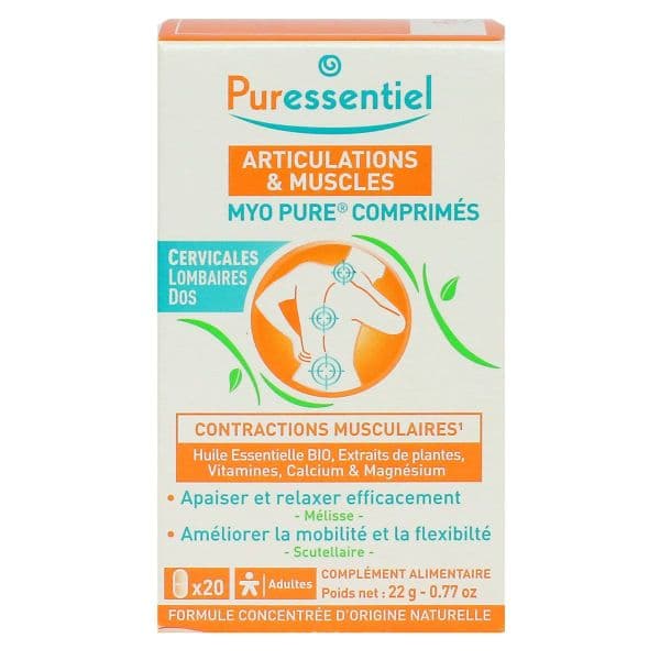 PURESSENTIEL ARTICUL MUSCLES CPR MYO PUR B/20