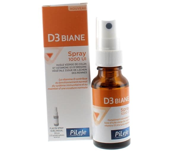 Pileje D3 BIANE 1000UI SPRAY SUBLING FL/20ML