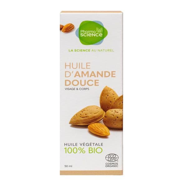 HUILE AMANDE DOUCE BIO PHARMASCIENCE 50 ML