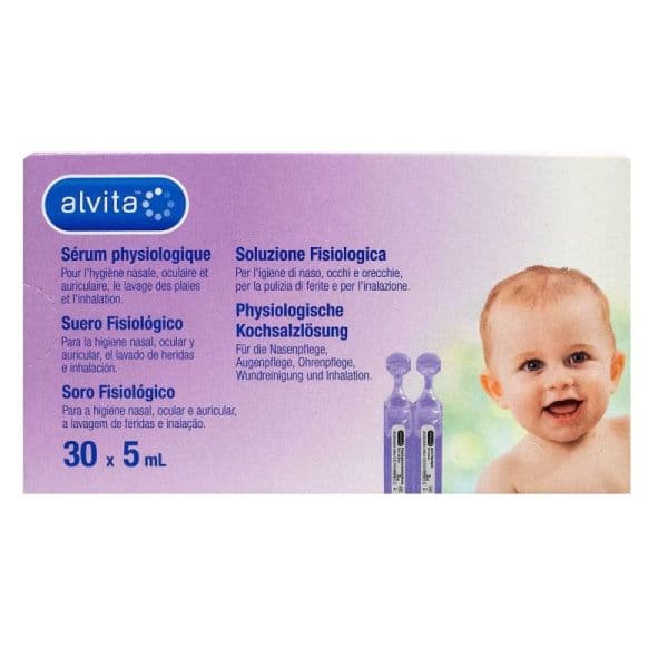 ALVITA SERUM PHYSIO 30UNID/5ML