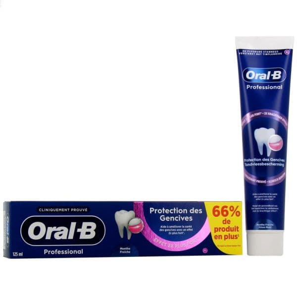 ORAL B PROF PROTECTION GENCIVES DENTIF 125ML