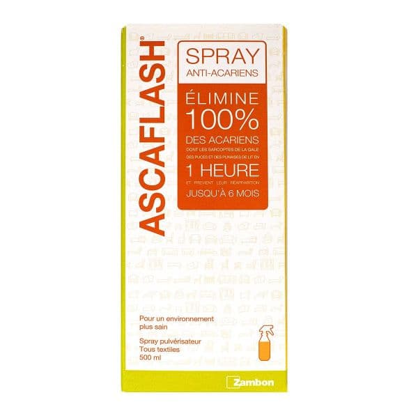 ASCAFLASH SPRAY ANTI-ACAR FL/500ML