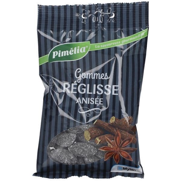 PIMELIA GOMMES REGLISSE ANISEE SACH/100G
