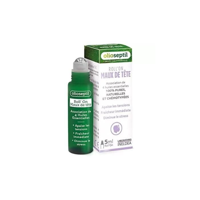 Ineldea OLIOSEPTIL ROLL MAUX TETE 5ML