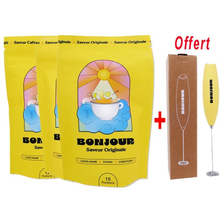 BONJOUR PACK DECOUVERTE 3X15DOSES
