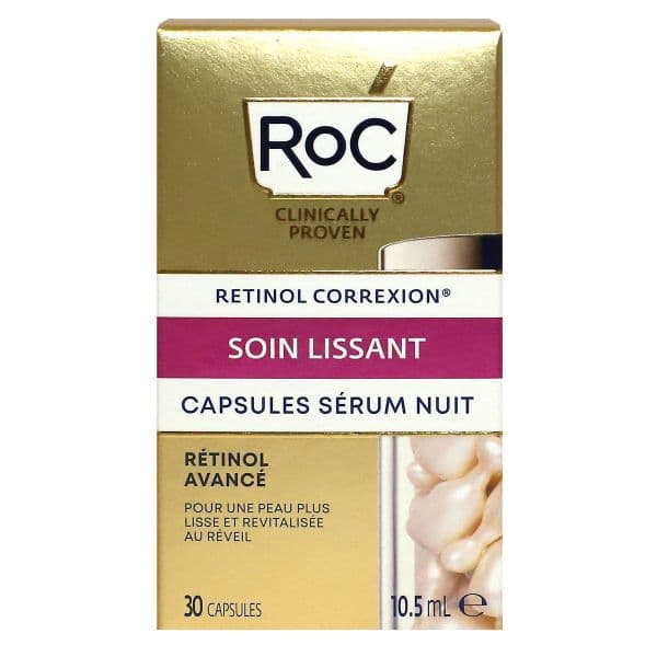 ROC SOIN LISSANT CAPS SERUM NUIT P/30
