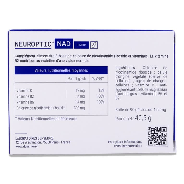 NEUROPTIC NAD GEL B/90
