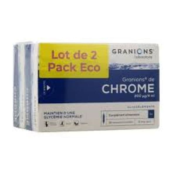 GRANIONS DE CHROME 200µG S BUV 2/30A/2ML -20%