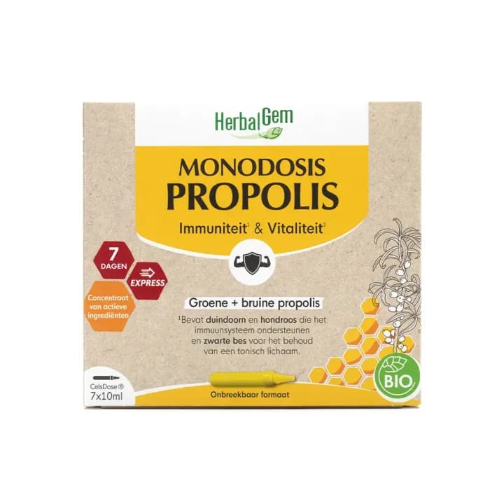 HERBALGEM PROPOLIS S BUV BIO 7MONOD/10ML