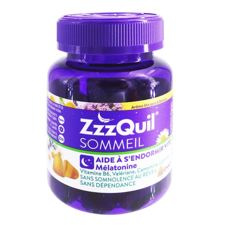 ZZZQUIL MANG BANAN 30GOMMES