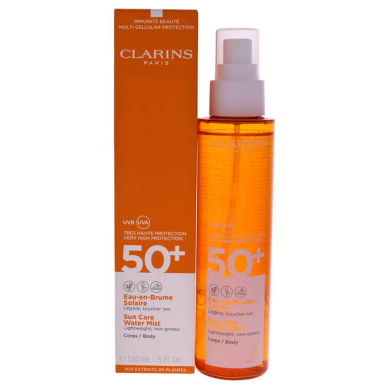 CLARINS SOLAIRES SPF50+ EAU BRUME CORPS 150ML