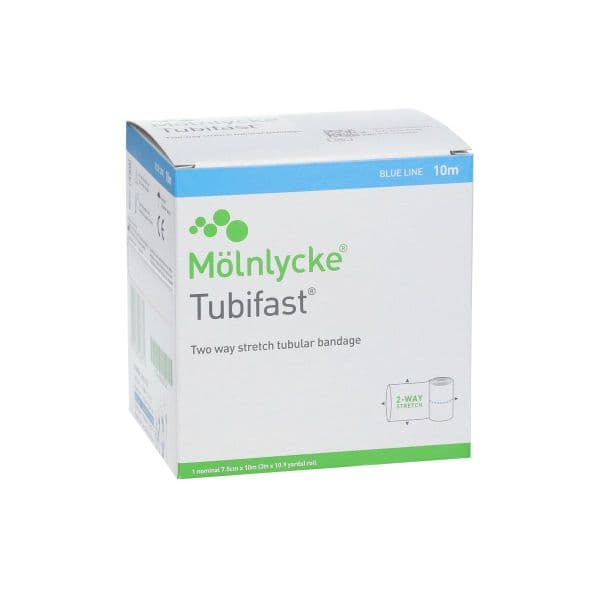 Molnlycke Health Care TUBIFAST 2-WAY ST BDAGE TUBUL BLEU 7,5CMX10M
