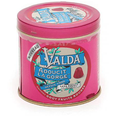 Perrigo VALDA SS SUC GOM MACH FRUITS ROUGES B/140G