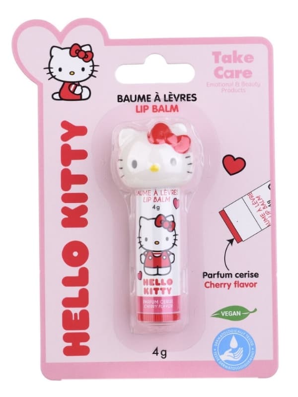 BAUME A LEVRE BOUCHON 3D HELLO KITTY