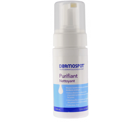 GALDERMA DERMOSPOT MOUSSE NETTOYANTE 130ML