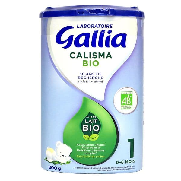GALLIA CALISMA BIO 1 LAIT PDR B/800G