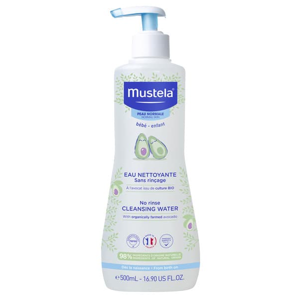 MUSTELA BB ENF EAU NETTOY SS RINC AVOC 500ML