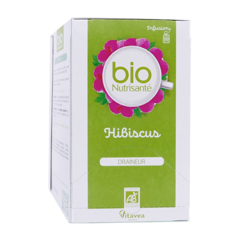 Havea Pharma NUTRISANTE INFUS BIO TIS HIBISCUS 20SACH